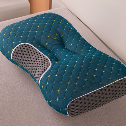 Pillow core protects cervical spine and helps sleep