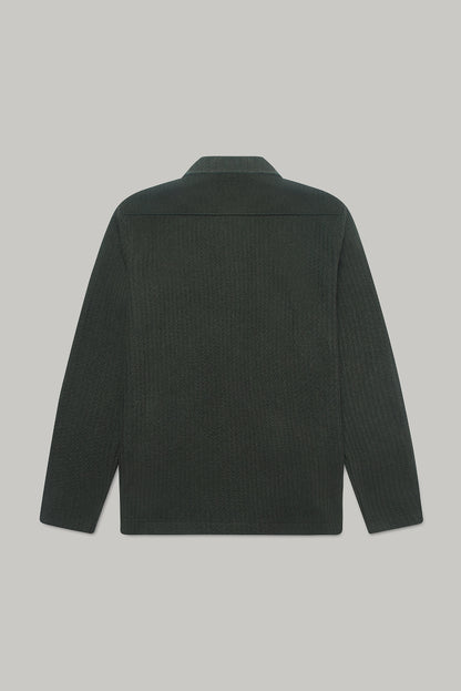 Bart Overshirt - Olive Waffle