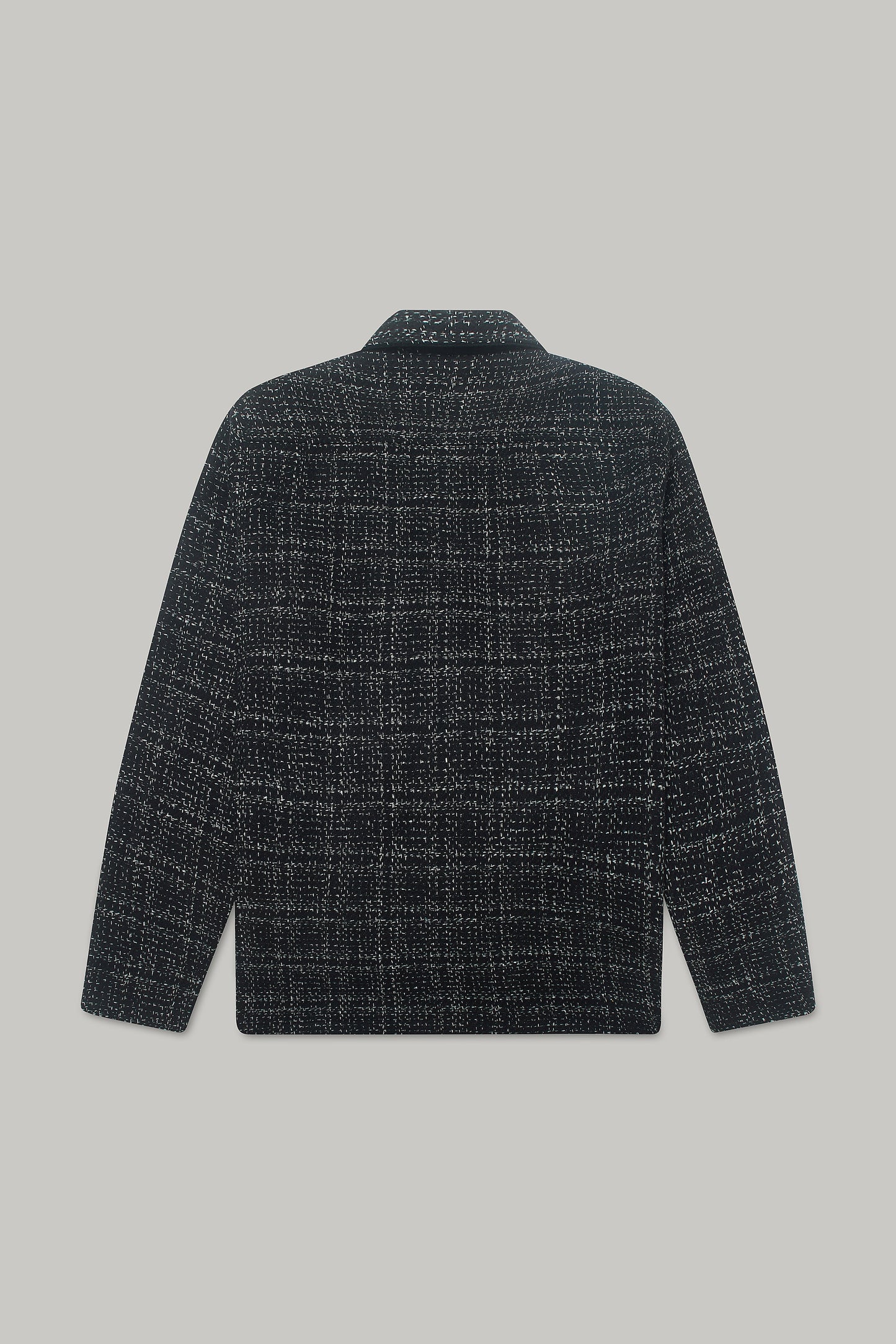 Bart Frame Overshirt - Black / White