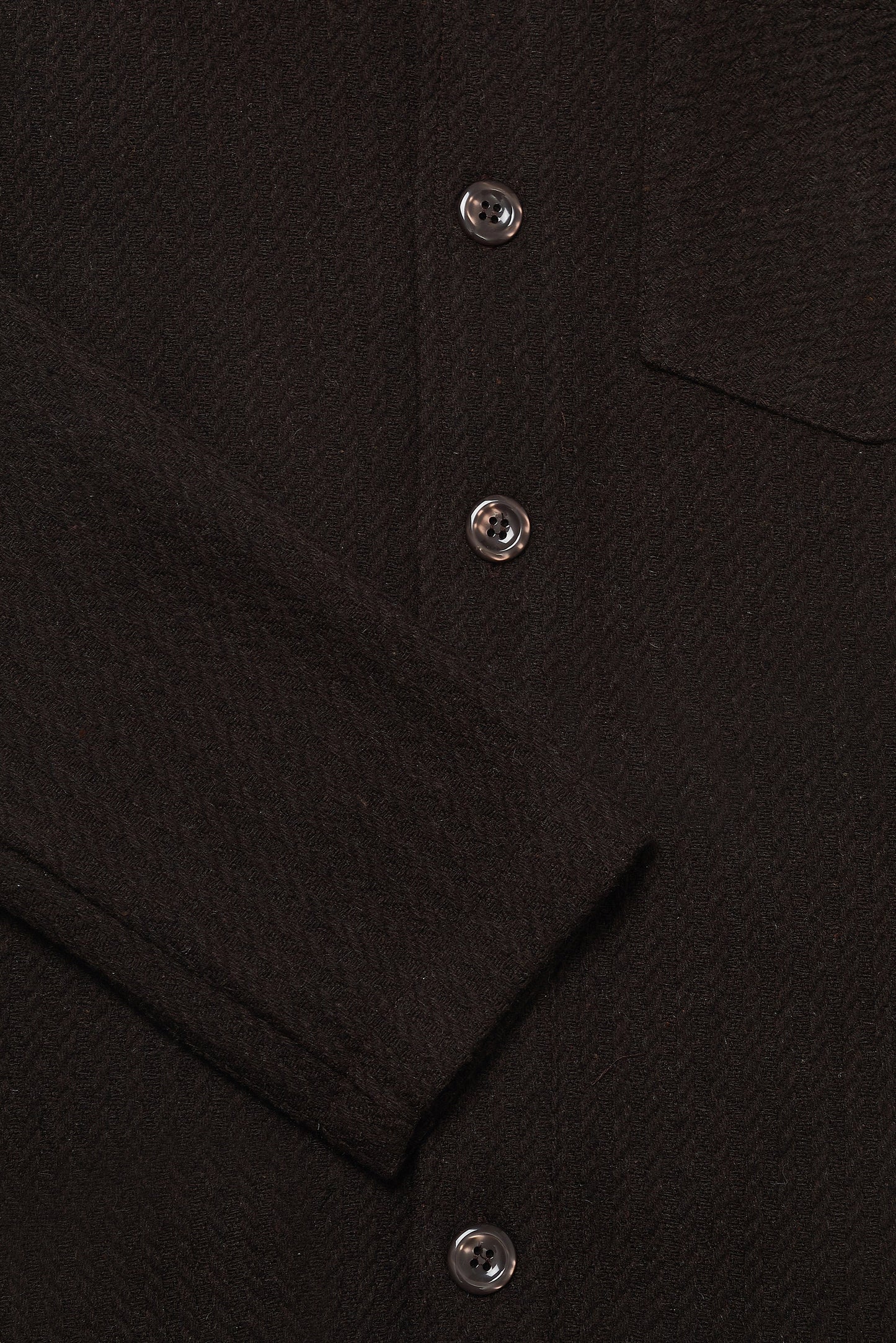 Theydon Overshirt - Chocolate Waffle