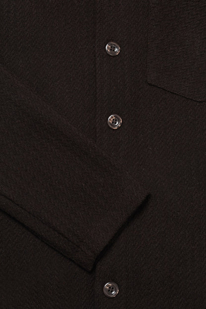 Theydon Overshirt - Chocolate Waffle