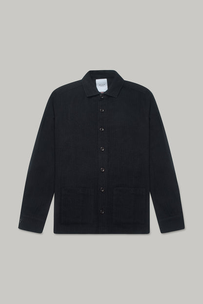 Artillery Guisy Overshirt - Black