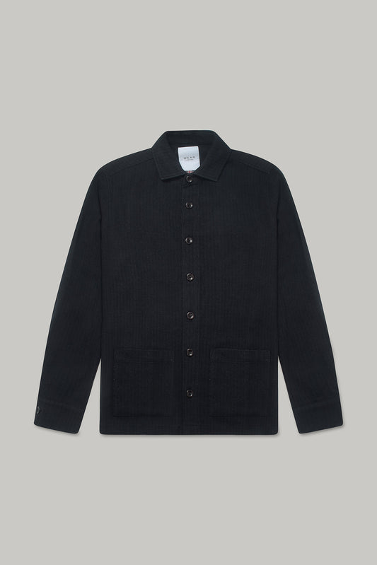 Artillery Guisy Overshirt - Black