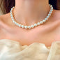 Vintage Pearl Necklace Women's