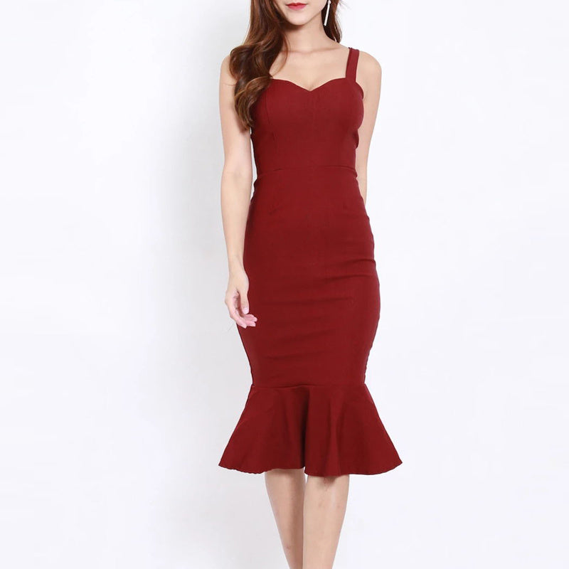Sexy suspender dress