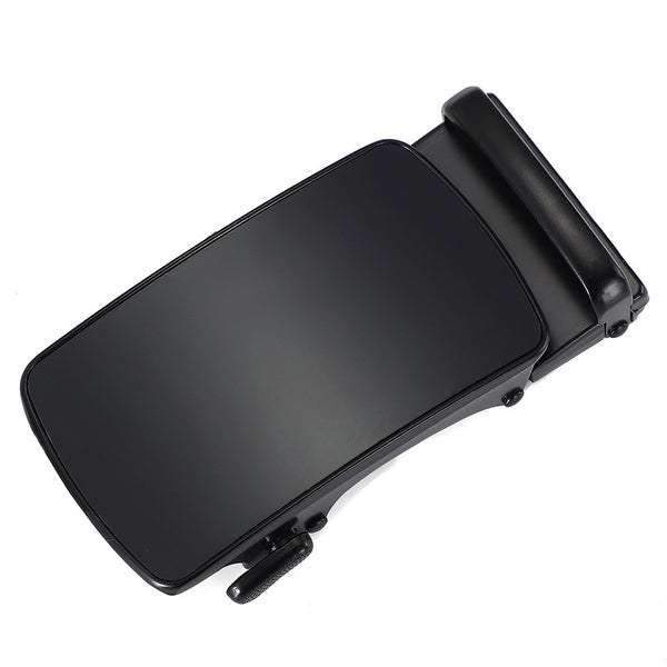 Men's high-end automatic buckle two-layer cowhide belt