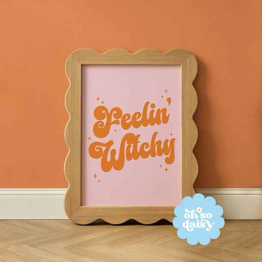 FEELIN' WITCHY PINK PRINT