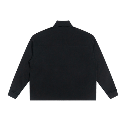 Waran Half-Zip Rolled Edge Fleece Sweatshirt 450GSM