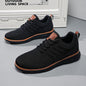 Mens Lace-up Mesh Sneakers