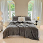 Rabbit Plush strip Multifunctional Blanket