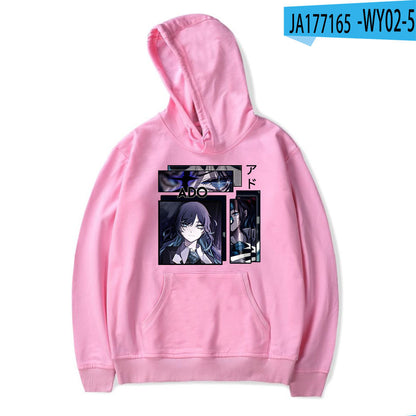 Ado anime pullover Hoodies