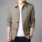 Men's Mid Length Single-breasted jacket