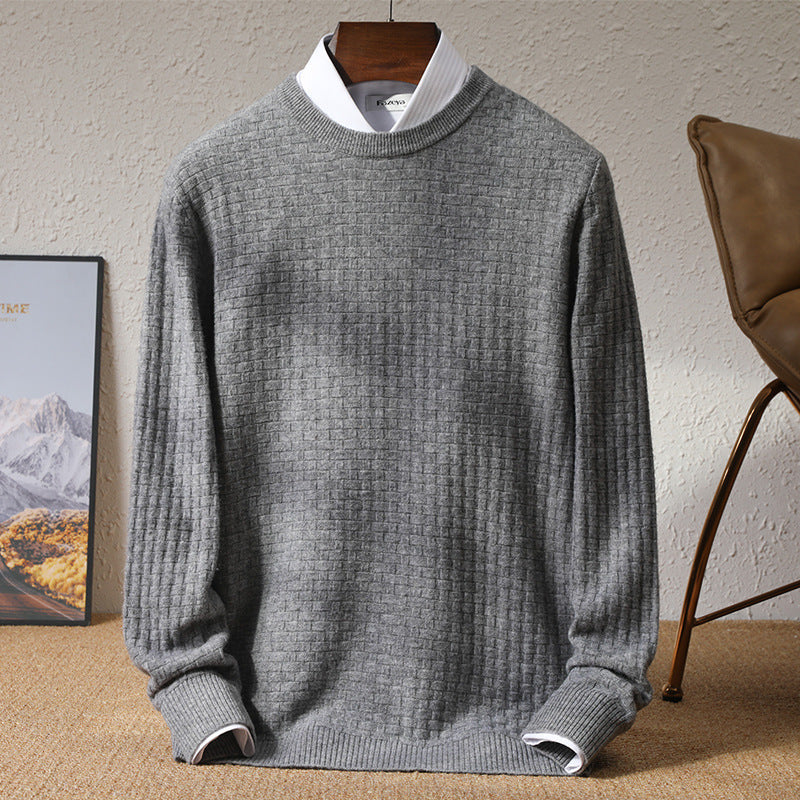 Mens Knitted Warm Sweater Thin