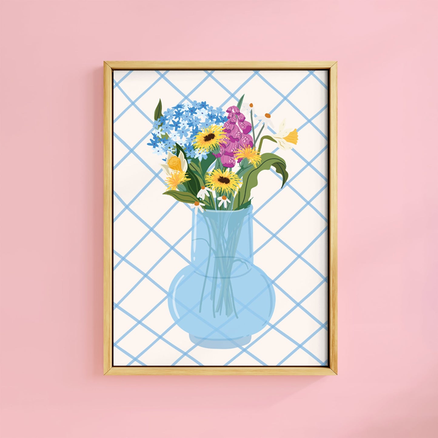 COTTAGE GARDEN BUNCH PRINT