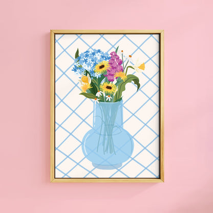 COTTAGE GARDEN BUNCH PRINT