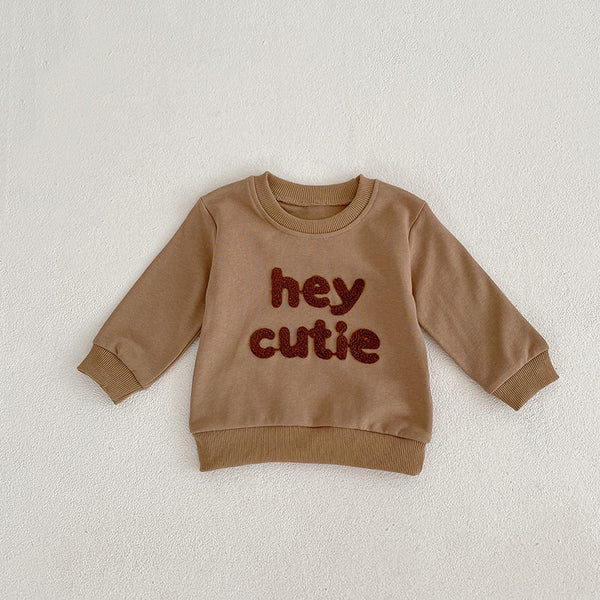 New Born Baby Cotton Round Neck Sweater - Stuffs & Savers