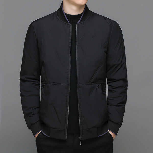 Mens Warm Baseball Jacket - Stuffs & Savers