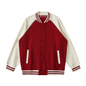Waran Two Tone Raglan Sleeve Varsity Jacket
