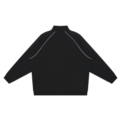 Waran Reflection Striped Raglan Sleeve Jacket 365GSM