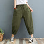 Womens Cropped Pants Printed