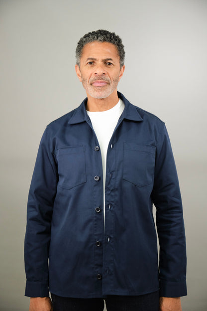 Bart Overshirt - Navy Zurigo