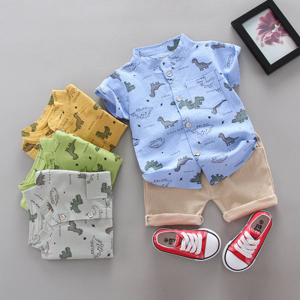 Baby Boy Short Sleeve Suit