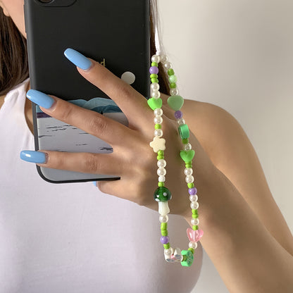 ethnic style bead mushroom hanging decoration