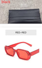 Lunettes de soleil rétro à petite monture pour femme, couleur bonbon, à la mode