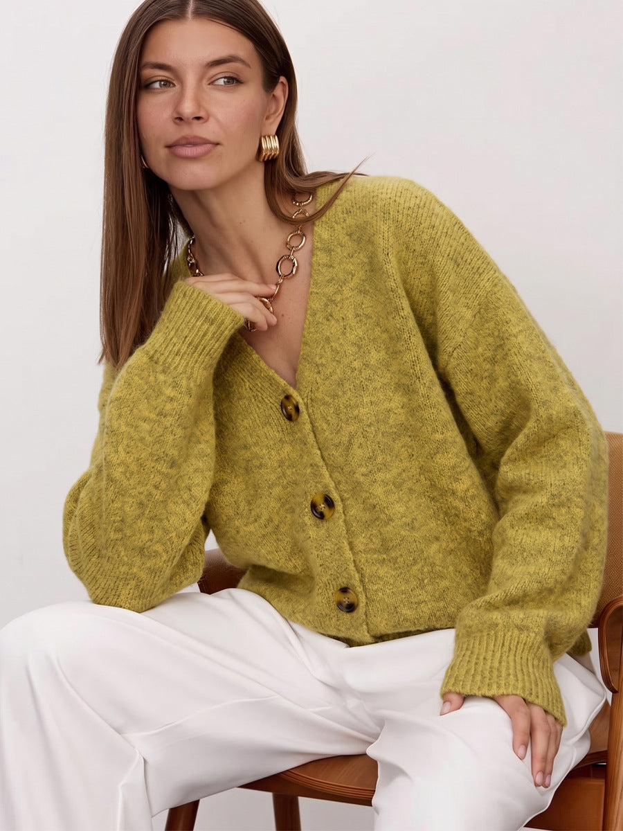 Knit Cardigan Sweater