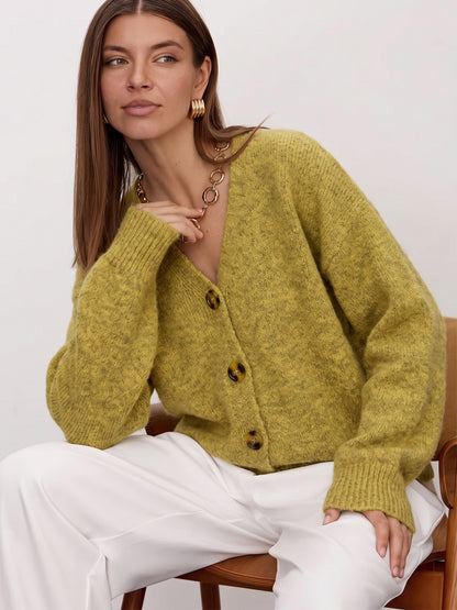 Knit Cardigan Sweater