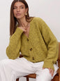Knit Cardigan Sweater
