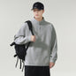 Stand Collar Casual Relaxed Men's Sweatshirt