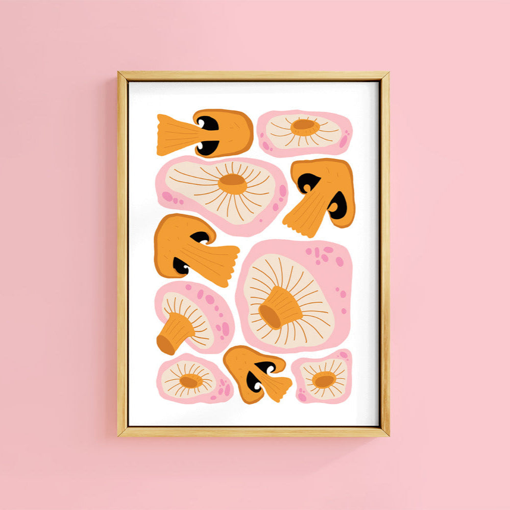 SUPER MUSHROOMS PRINT