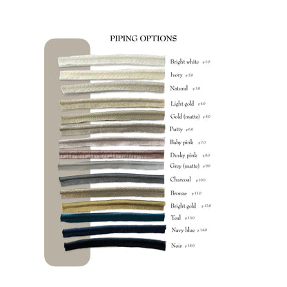 The Couture Cushion - The Taupe Recci - Style No. 127