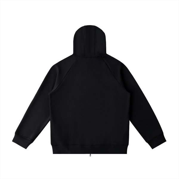 Heavyweight Raglan Sleeve Zip Hoodie