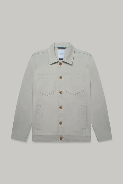 Turner Shacket - Putty Superflex