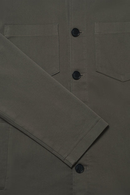 Turner Shacket - Mushroom Superflex