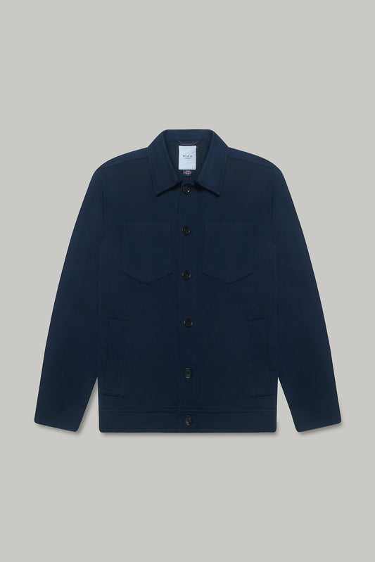 Turner Shacket - Navy Superflex