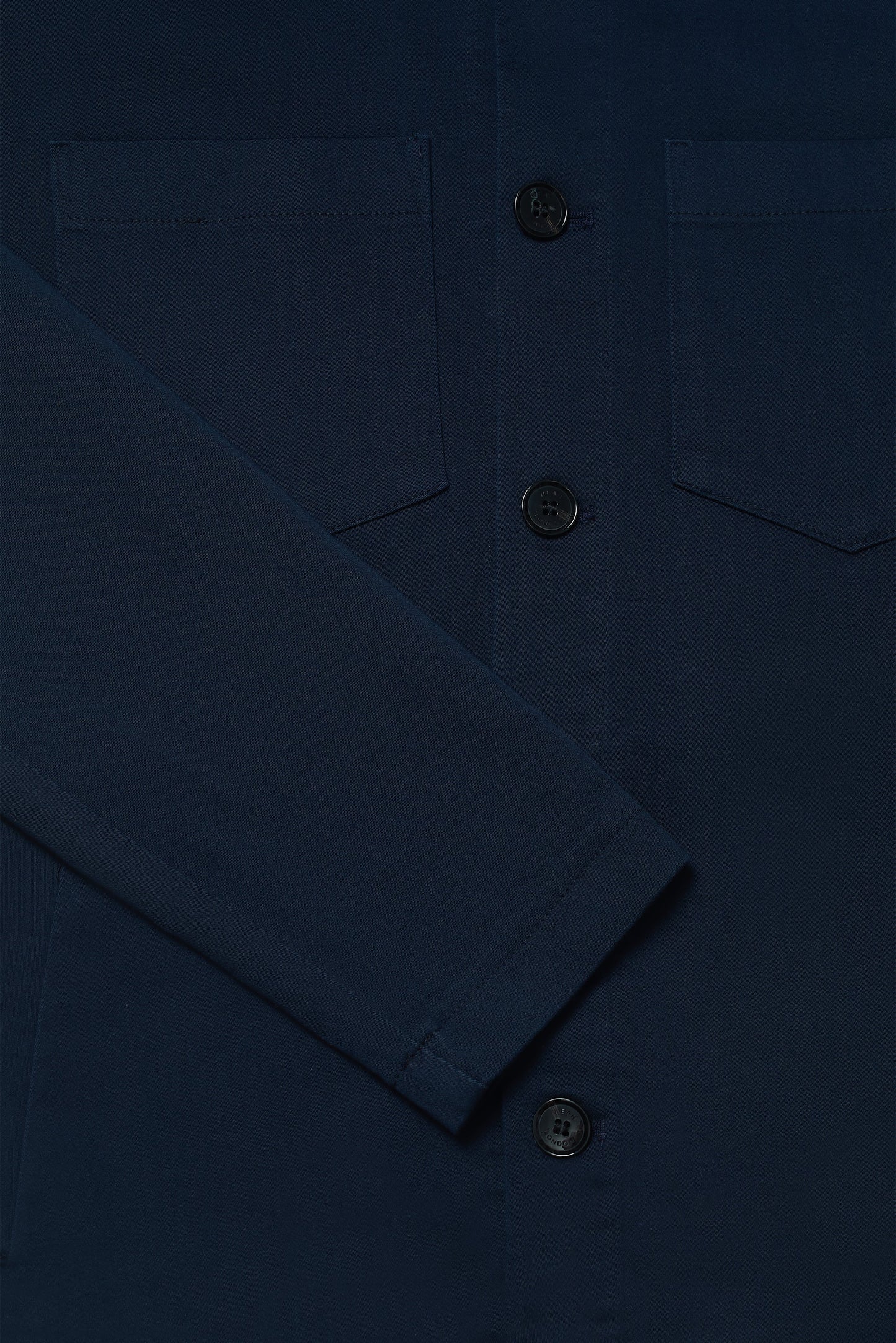 Turner Shacket - Navy Superflex