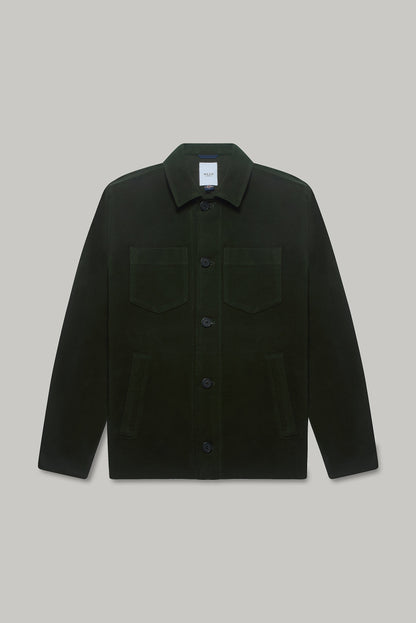 Southend Shacket Unlined - Olive Moleskin