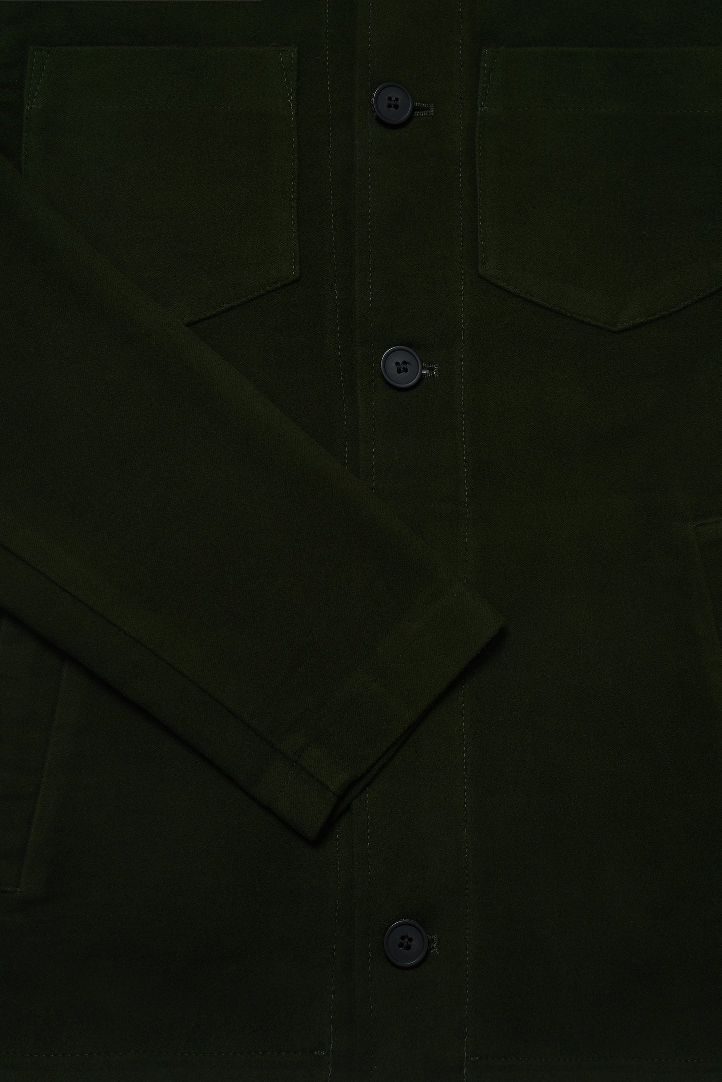 Southend Shacket Unlined - Olive Moleskin