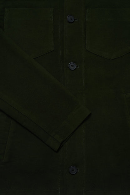 Southend Shacket Unlined - Olive Moleskin