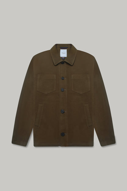Southend Shacket Unlined - Camel Moleskin