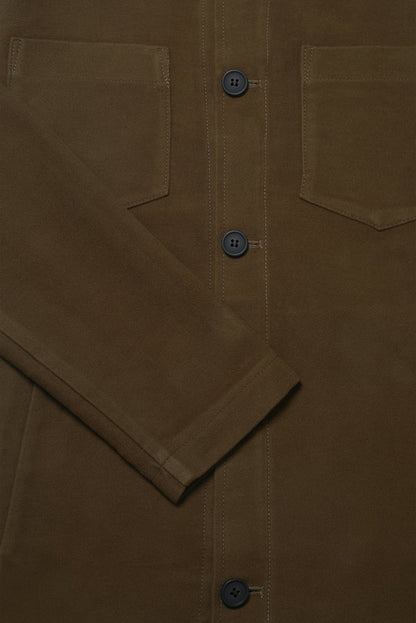 Southend Shacket Unlined - Camel Moleskin