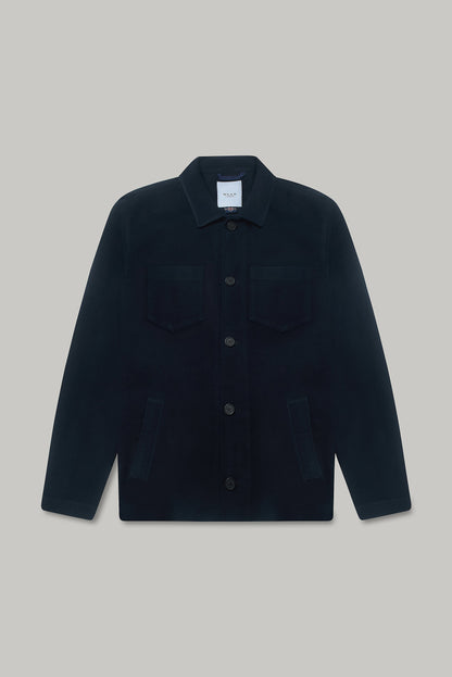 Southend Shacket Unlined - Navy Moleskin