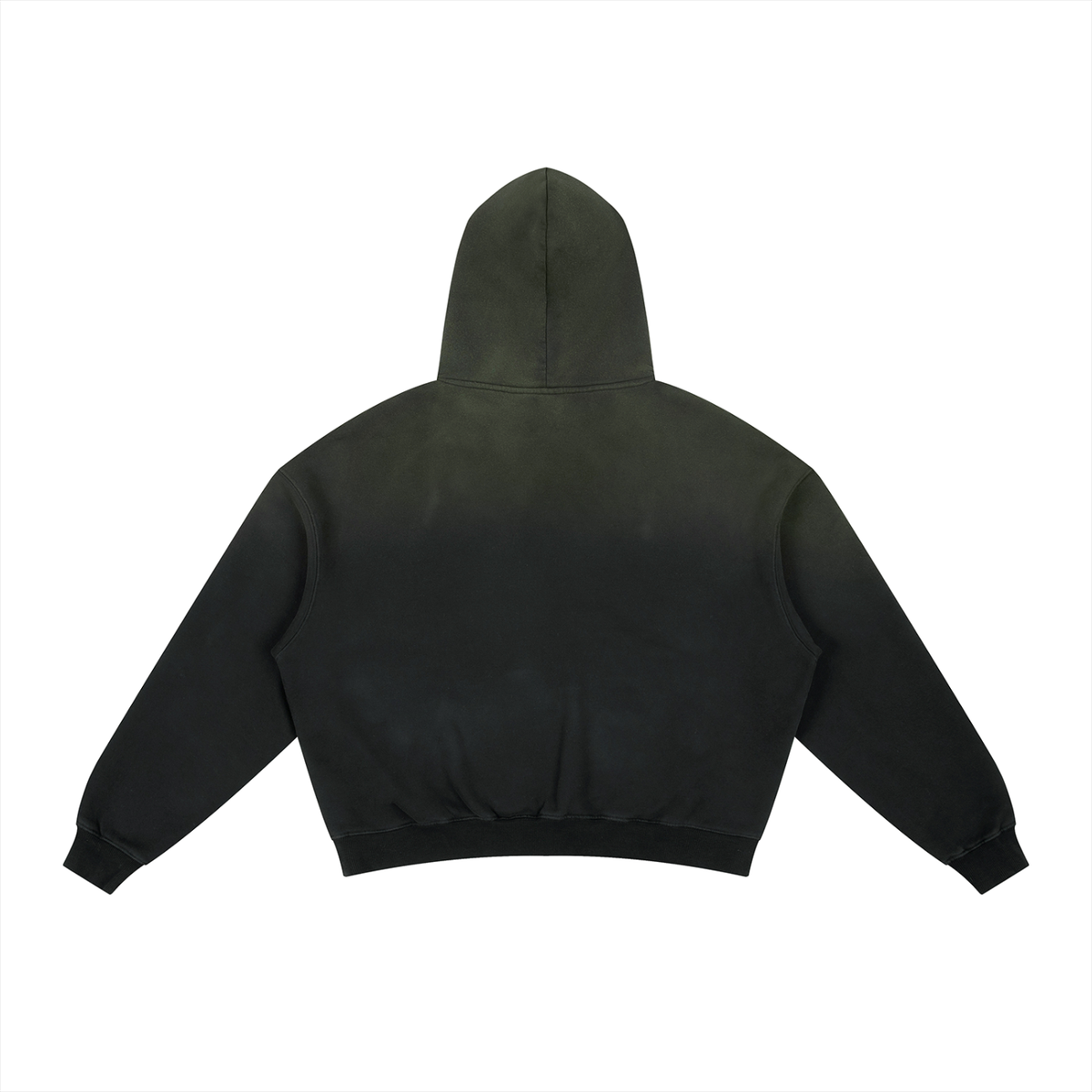 Waran Frayed Sunfade Boxy Fleece Hoodie 400GSM