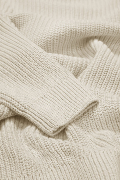 J Hailey Crew Knit - Putty