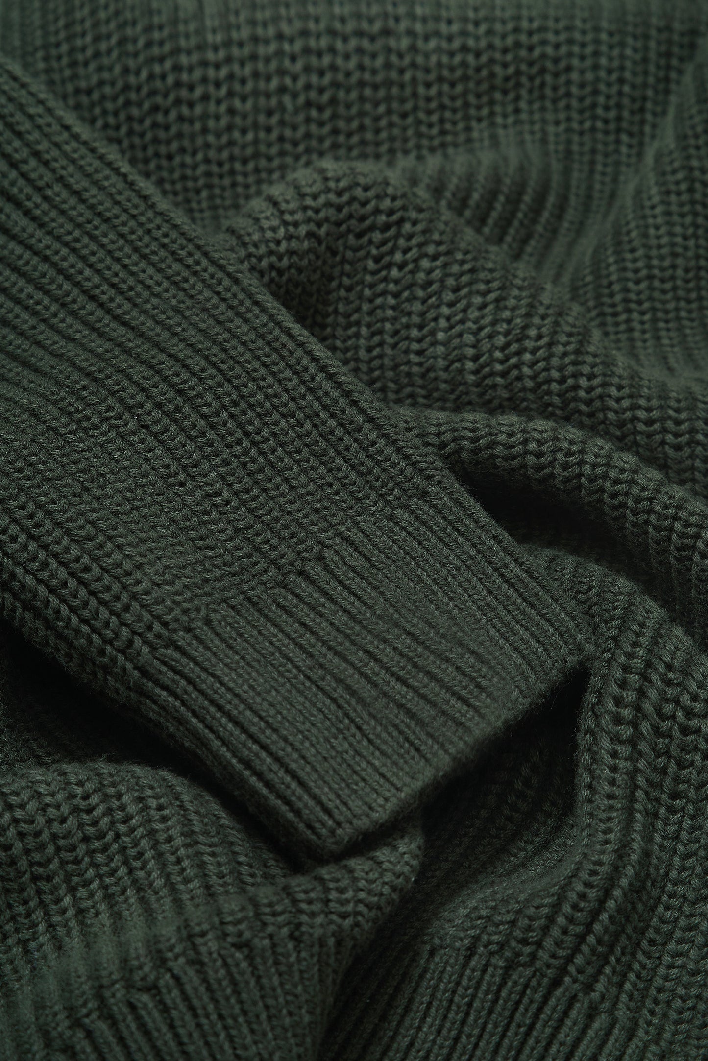 J Hailey Crew Knit - Dark Olive