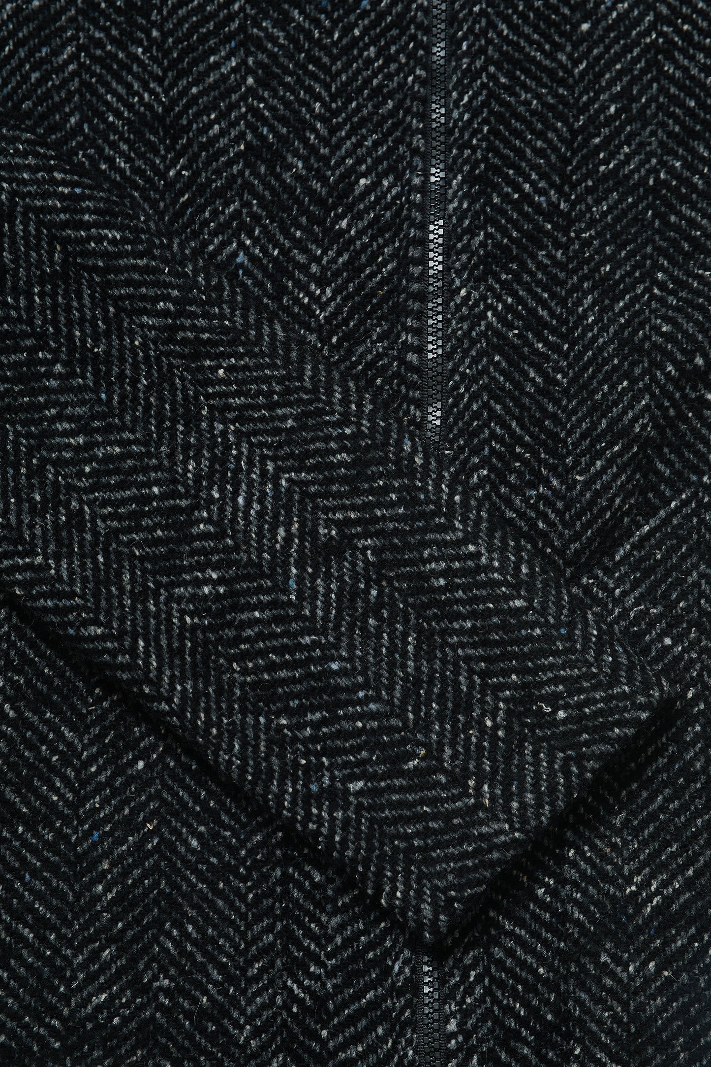 Colt Zip Shacket Unlined - Black & White Hatch