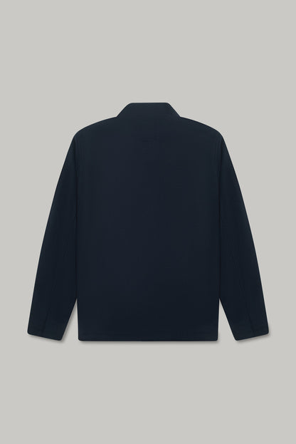 Aldgate Shacket - Navy Wool